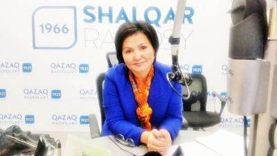 Профессор Филиала А.И. Оразбаева дала интервью радио «Шалқар»